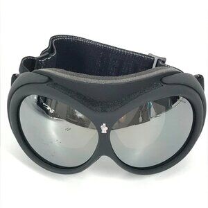 MONCLER glasses eyewear Logo Goggles Ski Snowboard Sports sunglasses Black
